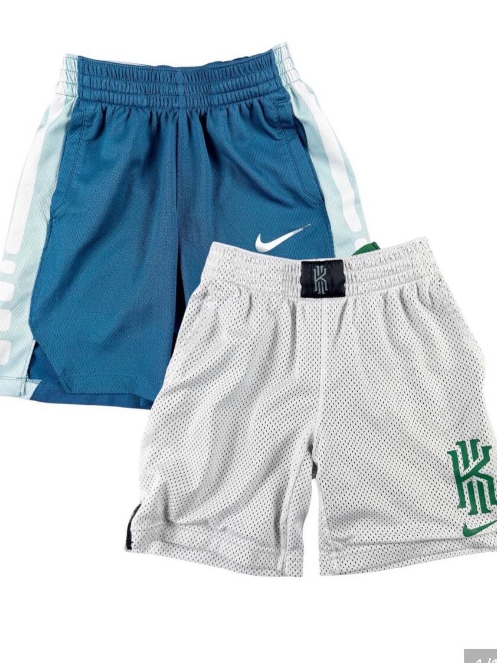 3/$20! Kids size small shorts Boys kids Athletic Mesh DRI-fit Nike Shorts - Blue